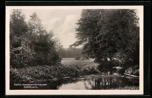 AK Berlin-Niederschönhausen, Schlosspark