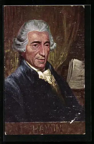AK Portrait von Joseph Haydn, Komponist