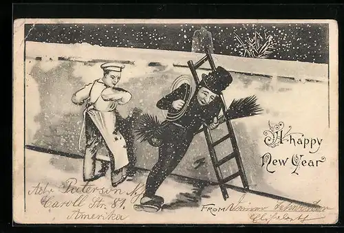 AK Schornsteinfeger wünscht a happy new year