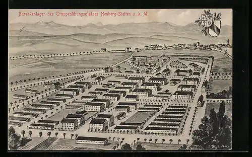 AK Heuberg-Stetten, Barackenlager des Truppenübungsplatzes