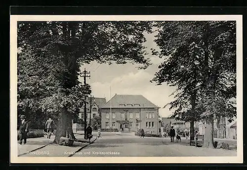 AK Pinneberg, Kreishaus und Kreissparkasse