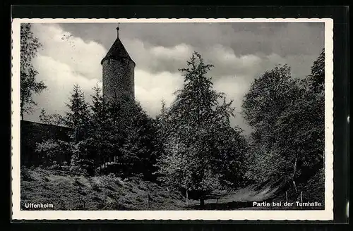 AK Uffenheim, Turm bei der Turnhalle