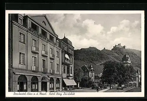 AK Bernkastel-Kues /Mosel, Hotel Burg Landshut
