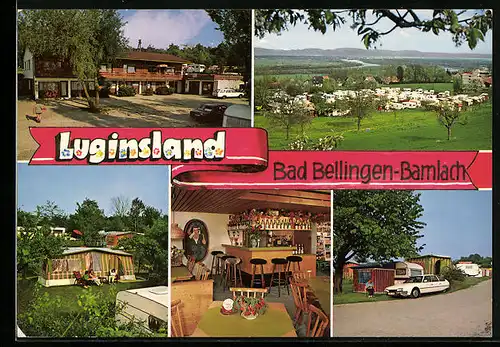 AK Bad Bellingen-Bamlach, Gasthaus Luginsland