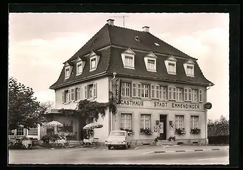 AK Mundingen-Emmendingen, Gasthaus Stadt Emmendingen