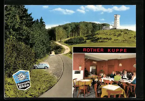 AK Roth /Rhön, Gasthaus auf der Rother Kuppe