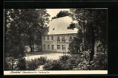 AK Oberschöna /Kr. Feldberg /Sa., Ferienheim Ölmühle des FDGB