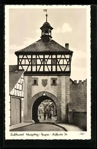 AK Königsberg /Bayern, Hassfurter Tor