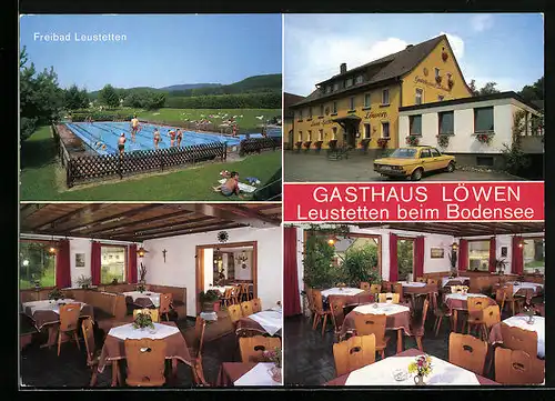 AK Frickingen-Leustetten, Gasthaus Zum Löwen