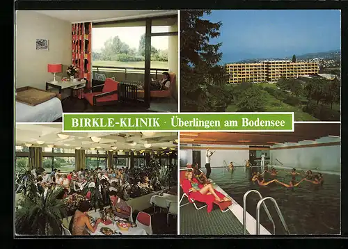 AK Überlingen am Bodensee, Birkle-Klinik, Obere St. Leonhardstrasse 55