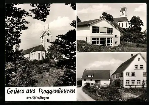 AK Roggenbeuren /Krs. Überlingen, Gasthaus -Pension Johann Weissenrieder