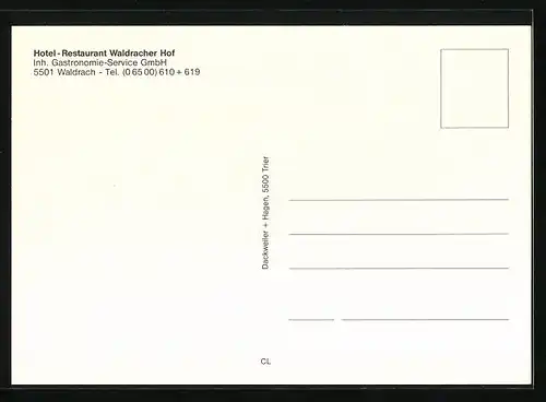 AK Waldrach, Hotel-Restaurant Waldracher Hof
