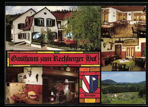 AK Lörrach-Hauingen, Gasthaus Rechberger Hof