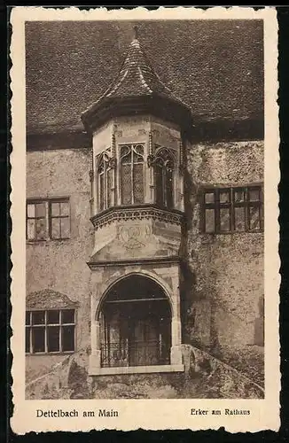 AK Dettelbach am Main, Erker am Rathaus