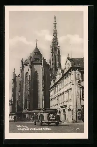 AK Würzburg, Falkenhaus und Marien-Kapelle