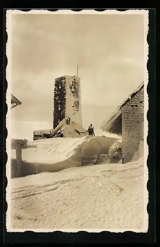 AK Feldberg i. Schwarzwald, Ansicht vom Feldbergturm