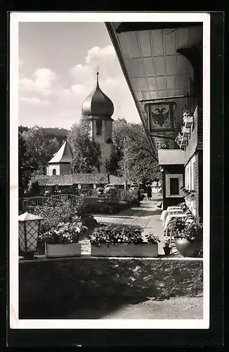 AK Hinterzarten /Schwarzwald, Hotel Adler