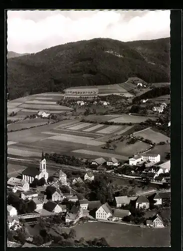 AK Oberwinden /Elztal, Ortsansicht mit Umland