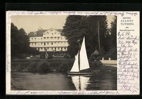 AK Tutzing, Hotel Seehof am Starnbergersee