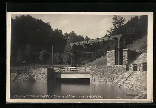 AK Urfeld, Walchenseekraftwerk, Einlaufbauwerk