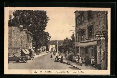 AK Tessé-la-Madeleine, Grande Rue