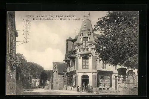 AK Tessé-la-Madeleine, Route de Bagnoles