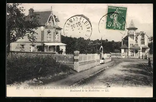 AK Tessé-la-Madeleine, Boulevard de la Madeleine