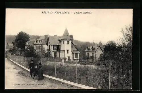 AK Tessé-la-Madeleine, Square Bellevue