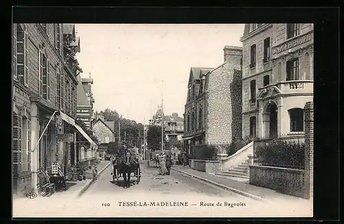AK Tessé-la-Madeleine, Route de Bagnoles