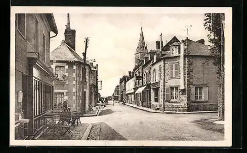 AK Briouze, La rue de la Ferte-Mace