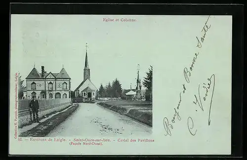 AK Saint-Ouen-sur-Iton, Castel des Pavillons