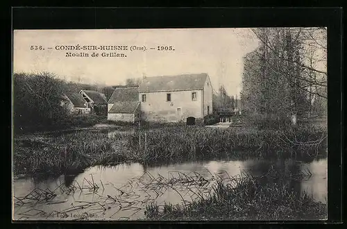 AK Condé-sur-Huisne, Moulin de Grillan