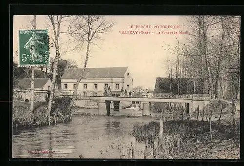 AK Villeray, Le Pont et le Moulin