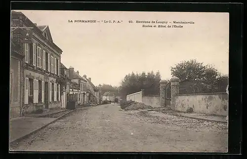 AK Marchainville, Ecoles et Hotel de l`Etoile