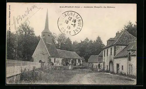 AK Malétable, Ancienne Chapelle du Chateau