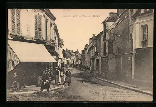 AK Regmalard, Rue de l`Eglise