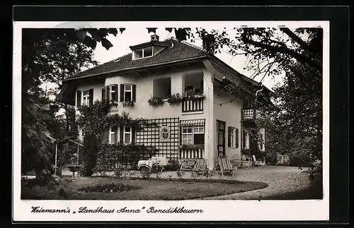 AK Benediktbeuern, Weizmann`s Landhaus Anna