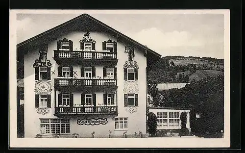 AK Schliersee i. bayer. Alpen, Hotel Wittelsbach