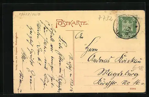 AK Niedereschach, Partie bei der Kirche