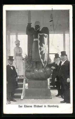 AK Hamburg, Der Eiserne Michael, Nagelung
