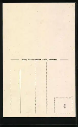 AK Hannover, Verlagshaus des Hannoverschen Kuriers 1849-1929