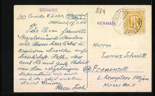 AK Altusried, Partie an der Schule