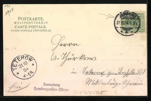 AK Hamburg-Rotherbaum, Sängerwettstreit im Velodrom 30.10.1904
