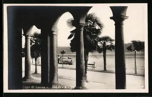 AK Salò /Lago di Garda, Portico
