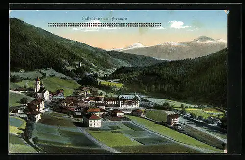 AK Colle Isarco al Brennero, Ortsansicht mit Umland