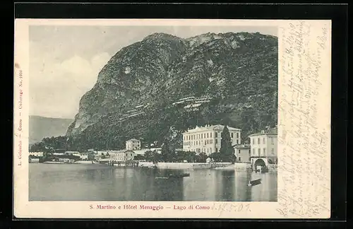 AK Menaggio /Lago di Como, S. Martino e Hotel Menaggio