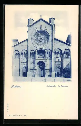 AK Modena, Cattedrale, La Facciata