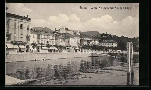 AK Intra, Corso XX Settembre lungo Lago