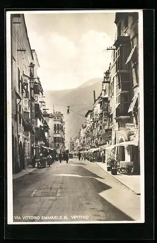 AK Vipiteno, Via Vittorio Emanuele III.