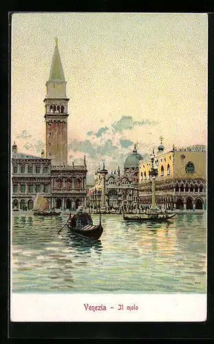 Lithographie Venezia, Il Molo